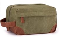 Trousse de Toilette Suspendue de Haute Qualité pour Hommes, Sac de Rasage en Toile Résistante à l'Eau avec Grande Capacité pour le Voyage