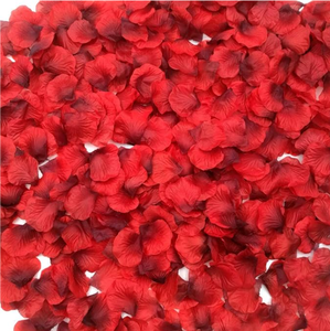 5500 pièces 0.5kg pétales <span class=keywords><strong>de</strong></span> Rose en soie rouge foncé pour la Saint-Valentin <span class=keywords><strong>nuit</strong></span> romantique proposition <span class=keywords><strong>de</strong></span> mariage anniversaire décorations <span class=keywords><strong>de</strong></span> fleurs - Product Image 1
