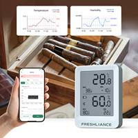 Capteur Intelligent de Température et d'Humidité, Enregistreur de Données Sans Fil