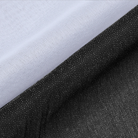 Entoilage tissé 30D, entoilage thermocollant en polyester 30D, entoilage tissé ultra léger pour chemisier
