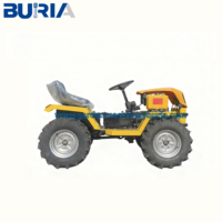 Traktor Roda 4 Mini 18HP Diesel Transmisi Otomatis Mesin Kebun Penanaman Pertanian