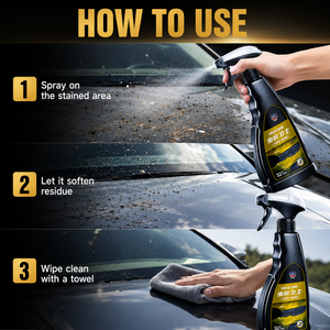 Nettoyant puissant et très efficace pour la cire et les insectes, 500 ml, pour l'entretien automobile, éliminateur de taches, spray de nettoyage pour <span class=keywords><strong>carrosserie</strong></span> automobile - Product Image 5