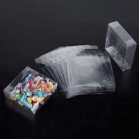 Conteneur à bas prix Mini clair Mariage en plastique bonbons gâteau livraison alimentaire emballage boîte d'emballage