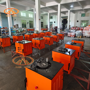 RB 220V/110V Điện thép thanh thép thanh uốn máy CNC tự động khuấy sắt thép Cây máy uốn - Product Image 4