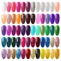 RONIKI fournitures pour ongles Non toxique sans hema gel uv marque privée oem vente en gros de vernis à ongles en gel à paillettes acryliques
