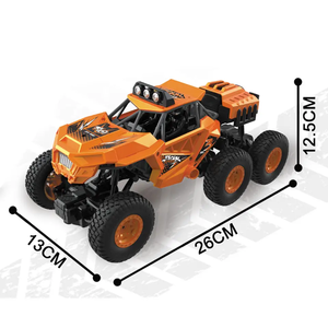 Vehículo de Control Remoto, Auto RC, Camioneta RC Todoterreno, Monster Truck RC de Alta Velocidad con Faros Delanteros, Auto de Carreras Eléctrico 4x4 - Product Image 6