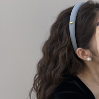 Vente en gros en stock personnalisé automne hiver coeur nouveau rétro dessin animé mignon bandes de cheveux bandeau accessoires cadeaux pour femmes filles