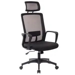KABEL sedie da ufficio per Computer girevoli con schienale alto sedia ergonomica in rete con braccioli fissi all'ingrosso