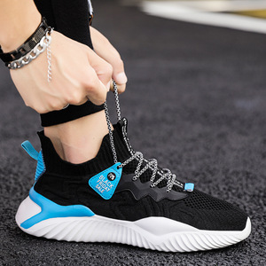 Extratrade Men's Sports Shoes Outdoor Mesh Lightweight Breathable Running Shoes Cushioning Slip-On Closure Low <b>Heel</b> Comfort for - Product Image 4