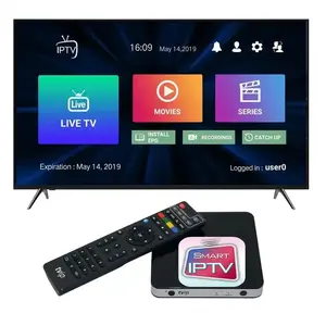 Assinatura de TV IP M3u de alta qualidade 12 meses de teste gratuito para o novo X98 Plus 4GB 64GB Amlogic S905W2 Android 11 5G TV Box IP TV