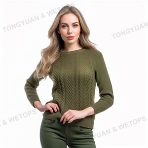 Vente en gros de <span class=keywords><strong>pull</strong></span> en tricot torsadé personnalisé de couleur olive <span class=keywords><strong>alpaga</strong></span> <span class=keywords><strong>pour</strong></span> filles du Pérou <span class=keywords><strong>pour</strong></span> femmes - Product Image 6