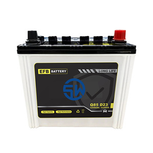 Batería EFB Q85 D23 12V 60Ah para arranque de coche, larga duración, alta capacidad, para vehículos japoneses - Product Image 2