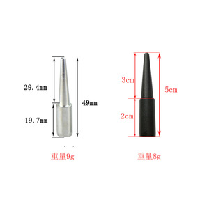 Archery Arrowhead Tibetan <b>Iron</b> Target Head Pagoda Shape Outer Diameter 9mm Inner Diameter 8mm For Shooting Practice - Product Image 4