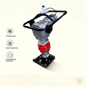 Trench Roadbed Compaction Vibrations stampfer Rammer Elektrischer Asphalt Stampfer Verdichter Hochfrequenz Strong Impact Stamp ing Rammer - Product Image 3