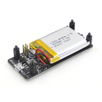 Fuente de Alimentación Ininterrumpida (UPS) para Raspberry PI Zero 2W, Módulo de Alimentación HAT con Batería de Litio para Raspberry Pi Zero 0/W/2W