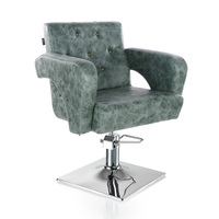 Fauteuil de Barbier Hydraulique Inclinable BEIMENG en Cuir Synthétique – Chaise de Salon de Beauté Confortable pour Grossistes et Équipements de Salon
