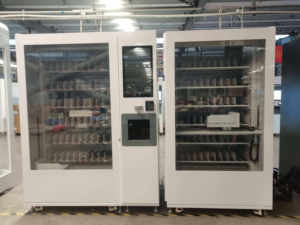 Dual-door Refrigerated Egg <strong>Vending</strong> <strong>Machine</strong> with Hen Wallpaper, Custom <strong>Fresh</strong> <strong>Vending</strong> <strong>Machine</strong> for Pasture <strong>Farm</strong> Egg Retail - Product Image 6
