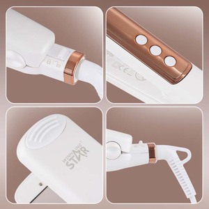 เครื่องหนีบผมวินนิ่งสตาร์ 42W สำหรับหน้าม้า (มาตรฐาน UK/EU สำหรับใช้ในบ้าน) - เครื่องหนีบผมแบบอ่อนโยน - Product Image 4
