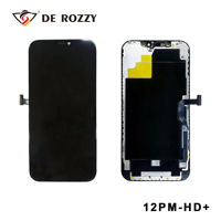 Para iPhone 11/11PRO/11PROMAX/12/12PRO/12PROMAX/ Pantalla LCD HD+ In-cell de Alta Calidad, 500-700 Lúmenes, 1 Año de Garantía, 6.0-6.7 Pulgadas