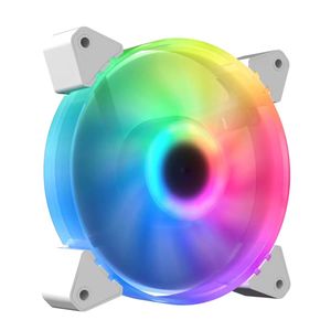 Helly yuhuan 12cm RGB im lặng trường hợp máy tính quạt làm mát hiệu quả tản nhiệt 6-pin giao diện 3-pin PC nhựa cho CPU <span class=keywords><strong>Fan</strong></span> - Product Image 3
