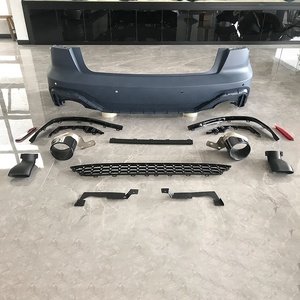 Nuevo parachoques trasero estilo <span class=keywords><strong>RS6</strong></span> con kit de reacondicionamiento de escape para Audi A6/S6/C8 2019-2021 (material PP) - Product Image 6