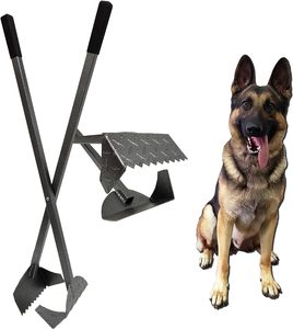 Paletta per cani, strumento di alluminio per rifiuti domestici stile denti - Product Image 1