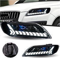 Para Audi Q7 2006-2009, Conjunto de Faros Delanteros LED Modificados, Repuesto de Faros para Automóvil, Suministro de Fábrica, Piezas de Automóvil - Un Par