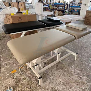 Cama de Belleza Eléctrica Simple a Precio Económico, Cama de Tatuaje con Elevación Totalmente Automática, Cama de Fisioterapia con Tubos Redondos Reforzados - Product Image 5