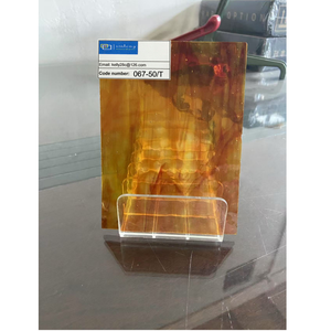 Fabricante de vidrio Semi Transparente Iglesia Windoe Panel Hoja decorativa de vidrieras - Product Image 2