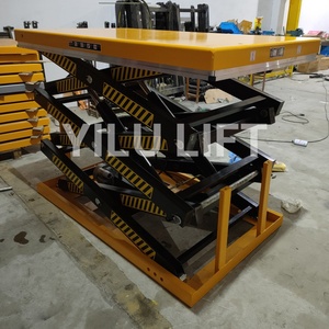 Mesin Meja Angkat Hidrolik Gunting Stasioner Kapasitas 1 Ton 2 Ton 3 Ton 4 Ton Tinggi Angkat 1m 4m Premium - Product Image 4