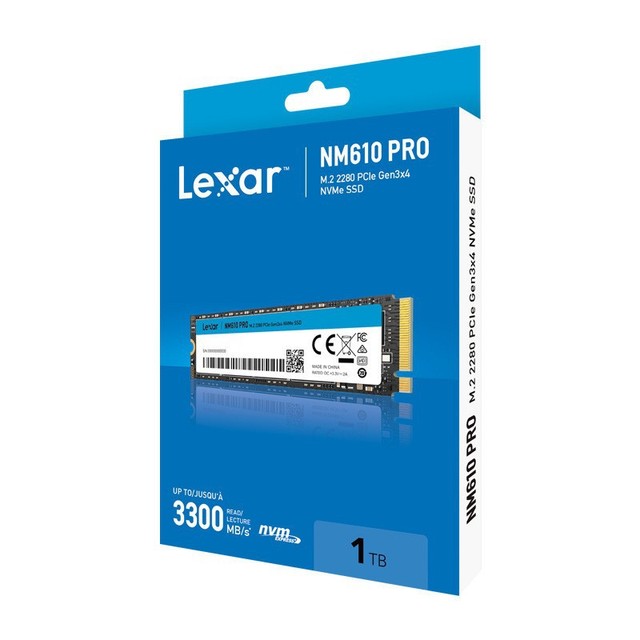 Le-xar Internal SSD Solid State Drive M.2 N-VMe PCIe 3.0x4 NM610PRO 500GB 1TB 2TB New Desktop SSD