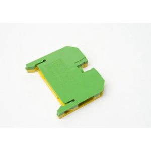 Bloc de jonction Siemens 4mm² 2 bornes jaune-vert en plastique - Product Image 1