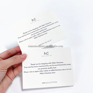 Cartes postales imprimées en papier épais de taille personnalisée d'usine - Product Image 1