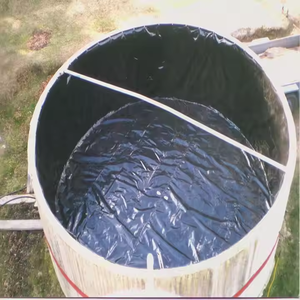 0,5mm 1mm Spirulina Farming Pool Lagune HDPE Teich folie 45 Mil 60 Mil Industrielle Abwasser teiche Gebrauchte Geo membran für Fischteich - Product Image 5