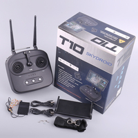 Skydroid T10 Télécommande avec Mini Caméra 10km Transmission de Carte Numérique avec Récepteur R10 4 en 1 pour Machine de Protection des Plantes