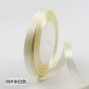 Rubans imprimés en polyester K457, simple face, 1 cm, pour artisanat, nœuds faits main, emballage cadeau, fête, mariage, couleur unie, décoration - Product Image 5