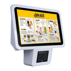 Scanner di Codici a Barre 2D Android con Schermo Touch da 15,6 Pollici Montato a Parete per Controllo Prezzi e Consultazione in Supermercato - Product Image 2