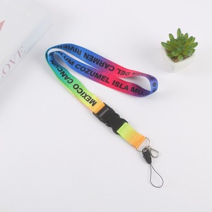 Sinh Thái Thân Thiện Với Dây Buộc Tùy Chỉnh Dệt Logo Tái Chế Polyester Chất Liệu Có Thể Tháo Rời ID Chủ Cổ Dây Đeo - Product Image 5
