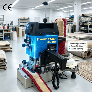 Mini machine à broder et à coudre polyvalente, robuste et durable, pour surjeter les tapis, en vente - Product Image 1