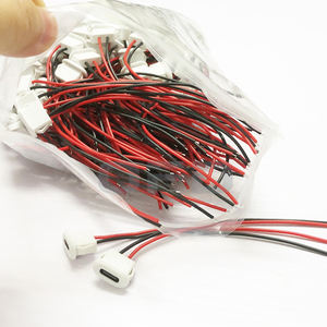 Овальный зарядный кабель 2P белого цвета, длина около 10 см, разъем USB Type-C, 2 контакта, порт для зарядки, овальный, с проводом - Product Image 5