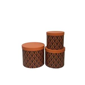 Set of 3 <b>round</b> buckets, flower gift <b>box</b> bouquet, cylindrical flower bucket, matching gift <b>box</b> can be customized as needed - Product Image 5
