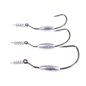 Testine per jig da 2.5g/3.5g/5g per acqua dolce e salata con lama in metallo a cucchiaio, esca da pesca per bass - Product Image 2