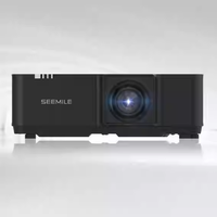 Projecteur laser DLP 3D SEEMILE SML-Ek750 intégré 4k Wuxga haute résolution, projecteur 3D, projecteur laser pour extérieur, musée, bureau, 7500 ANSI