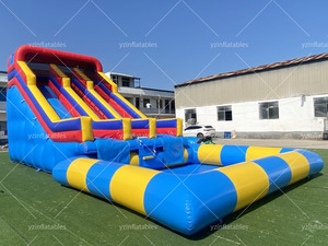 Công Viên Nước Bơm Hơi Khổng Lồ Cầu Vồng Vui Nhộn Công Viên Giải Trí Trượt Nước Bơm Hơi Cho Hồ Bơi - Product Image 3