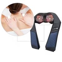 Professioneller Shiatsu-Massagegürtel für Nacken, Schultern, Rücken, Taille & Gesäß mit Elektrischer Wärme, 3D-Knetfunktion und Vibration