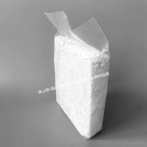 Trapos de Algodón 100% Blancos para Limpieza Industrial, Marina, Minera y de Petróleo - Product Image 1