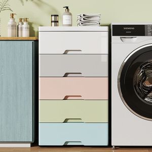 Tủ lưu trữ nhựa gia dụng rộng 35cm Tủ Ngăn Kéo trẻ em - Product Image 4