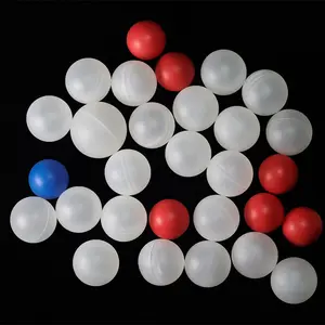 Bulk 1 Inch 25.4mm 35.56mm PP Polypropylene Hollow Plastic Floating Balls For Deodorant Roll On Ball