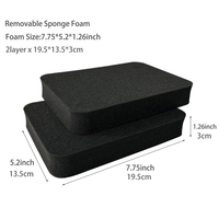 Nouvelle Mallette de Voyage Antichoc Noire en EVA 1680D pour Appareil Photo avec Insert en Mousse EVA – Modèle 2026 Robuste et Durable