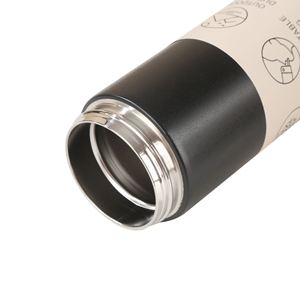 Japanese Style 304 Stainless Steel Vacuum Insulated Water Bottle 550ml Straw <b>Sip</b> Design Minimalist Portable for Women - Product Image 5